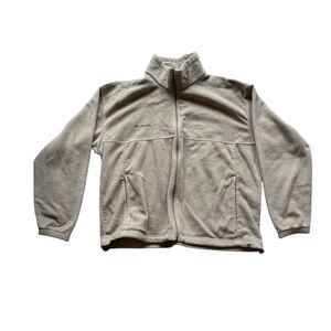 Columbia Beige Fleece Jacket